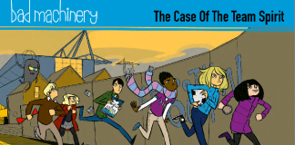 Recenzja komiksu Bad Machinery Volume 1. The Case Of The Team Spirit