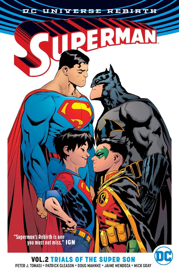 Superman Trials of The Super Son cover
