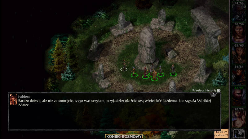 Baldur's Gate zrzut ekranu 