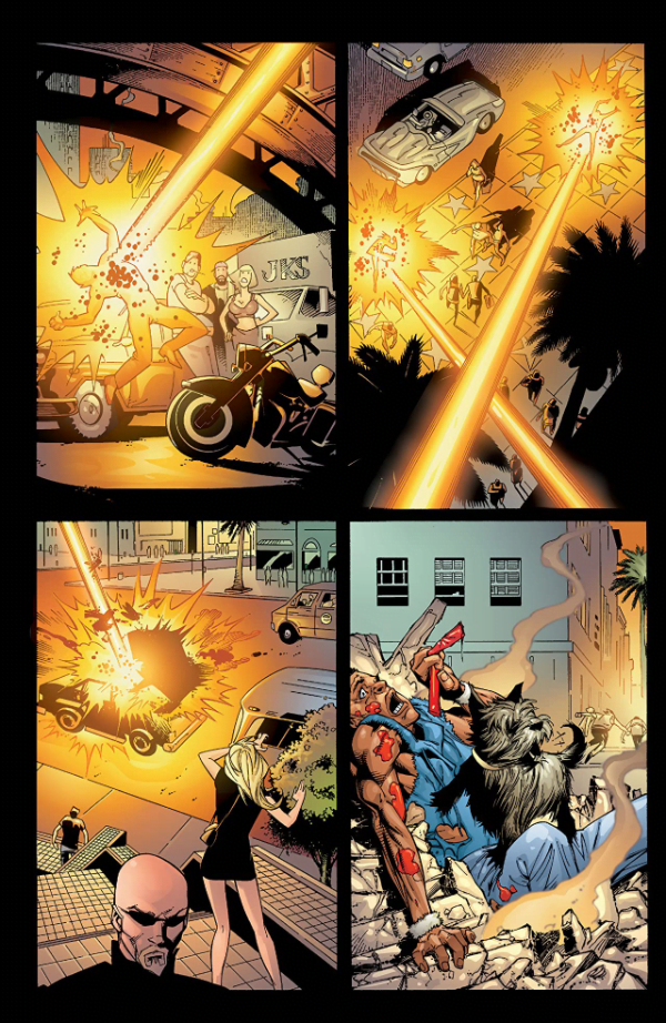 Ultimate X-Men - strona z komiksu