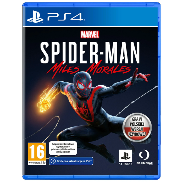 Spider-Man: Miles Morales - okładka gry