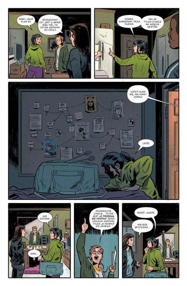 Hawkeye - Kate Bishop - Strona z komiksu
