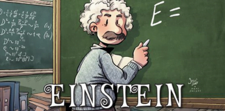 Równanie, które zna każdy uczeń. Recenzja komiksu dla dzieci Einstein. Przeskok kwantowy
