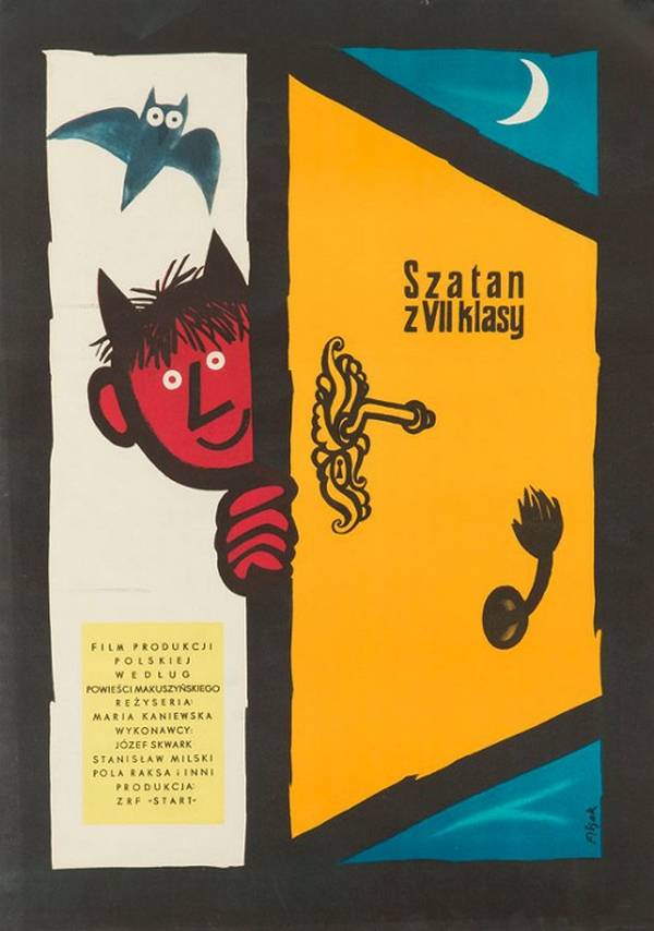 Szatan z 7-ej klasy – plakat filmu