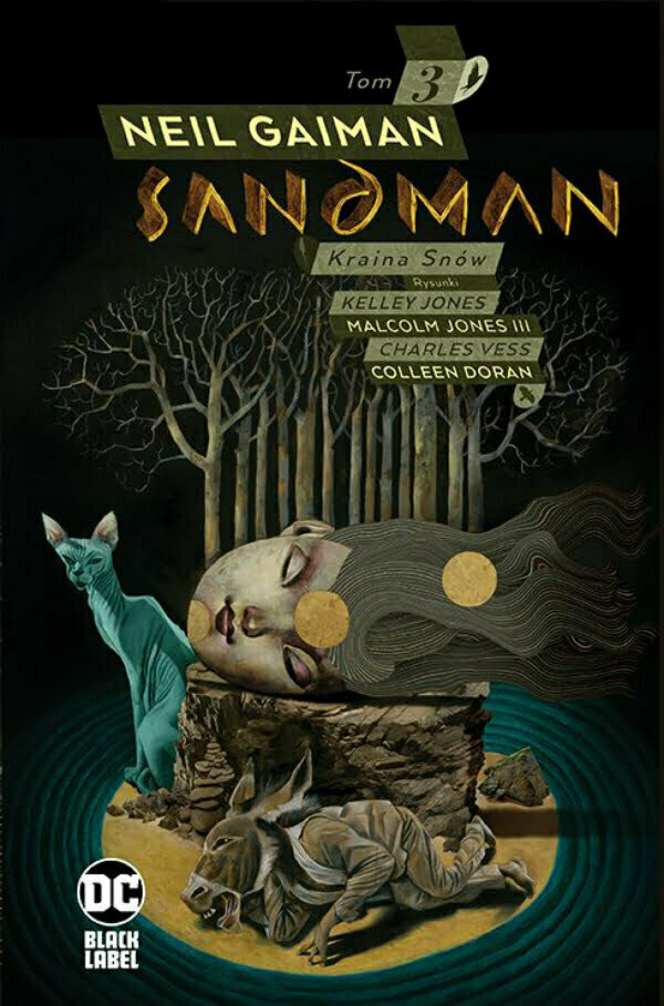 Sandman - okładka komiksu © Egmont Polska 