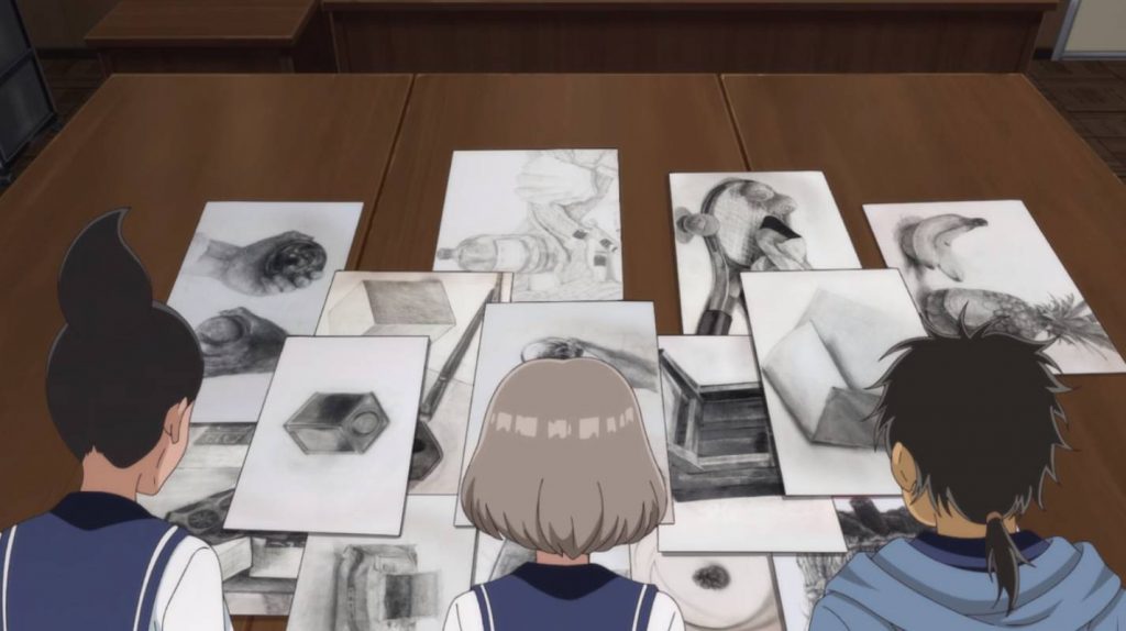 Blue Period - kadr z anime