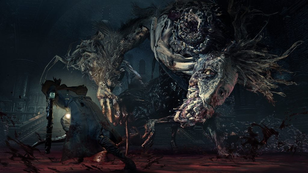 Bloodborne: The Old Hunters - screen z gry