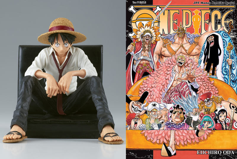 figurka i manga One Piece