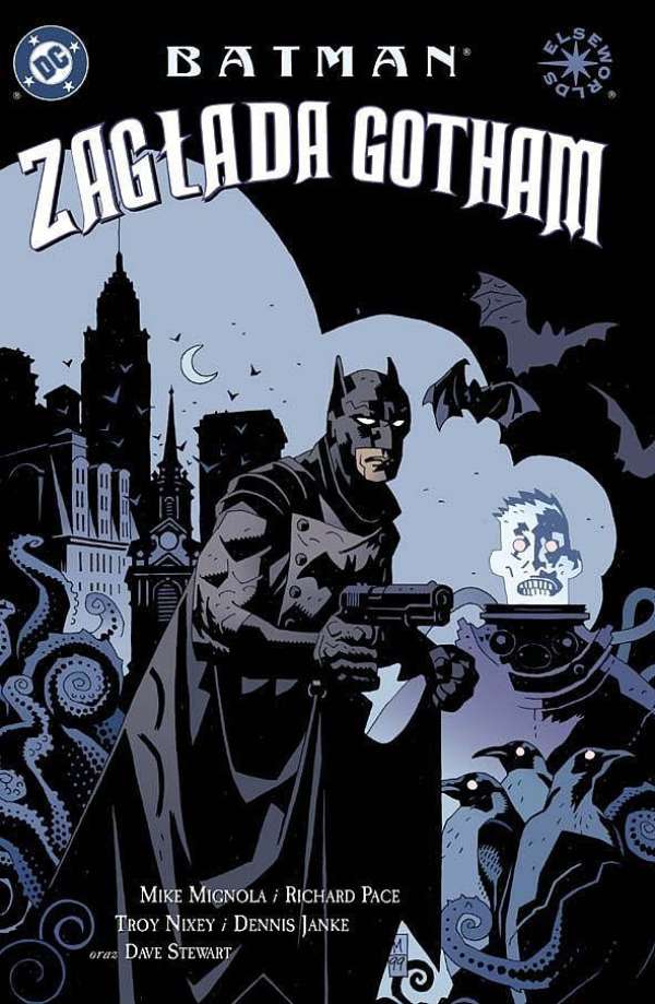 Batman. Zagłada Gotham - okładka komiksu