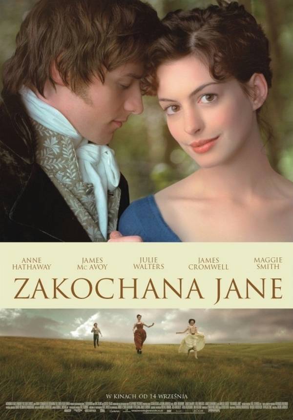 Zakochana Jane – plakat filmu