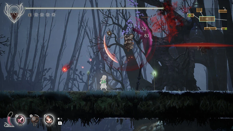 Jeden z ataków demolujący przeciwnika