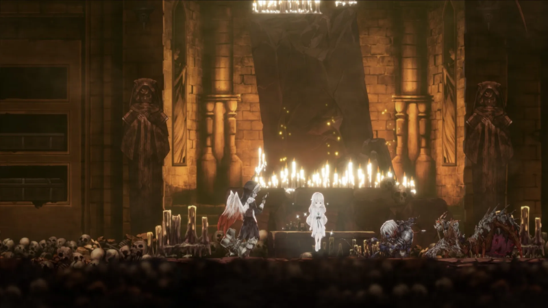 Odpoczywamy na ławeczce w katakumbach