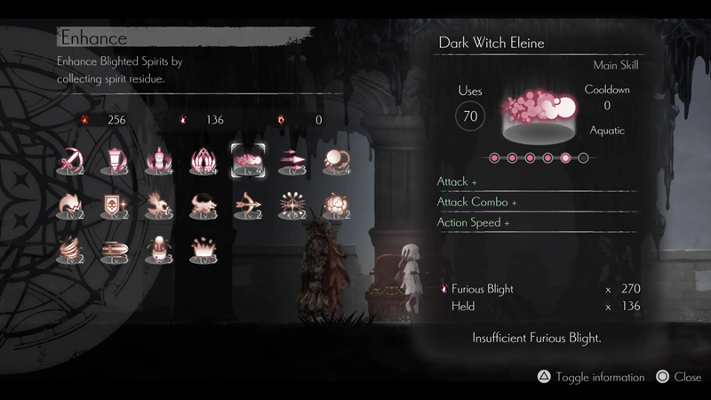 Interfejs gry jest czytelny i wygodny co widać tu na ekranie wyboru ataków